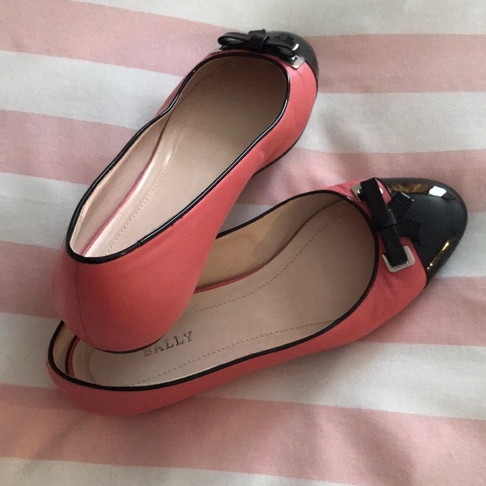 Bally colorblock flats